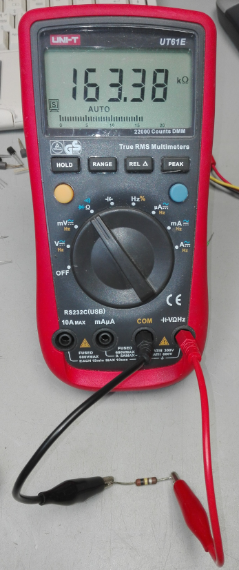 100 kOhm? - nicht wirklich!